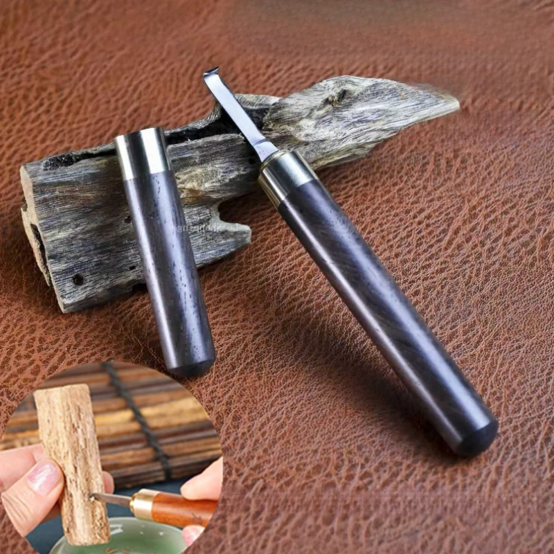 Home Fragrance Vanilla Cashmere - Agarwood Hook Knife Solid Wood Handle