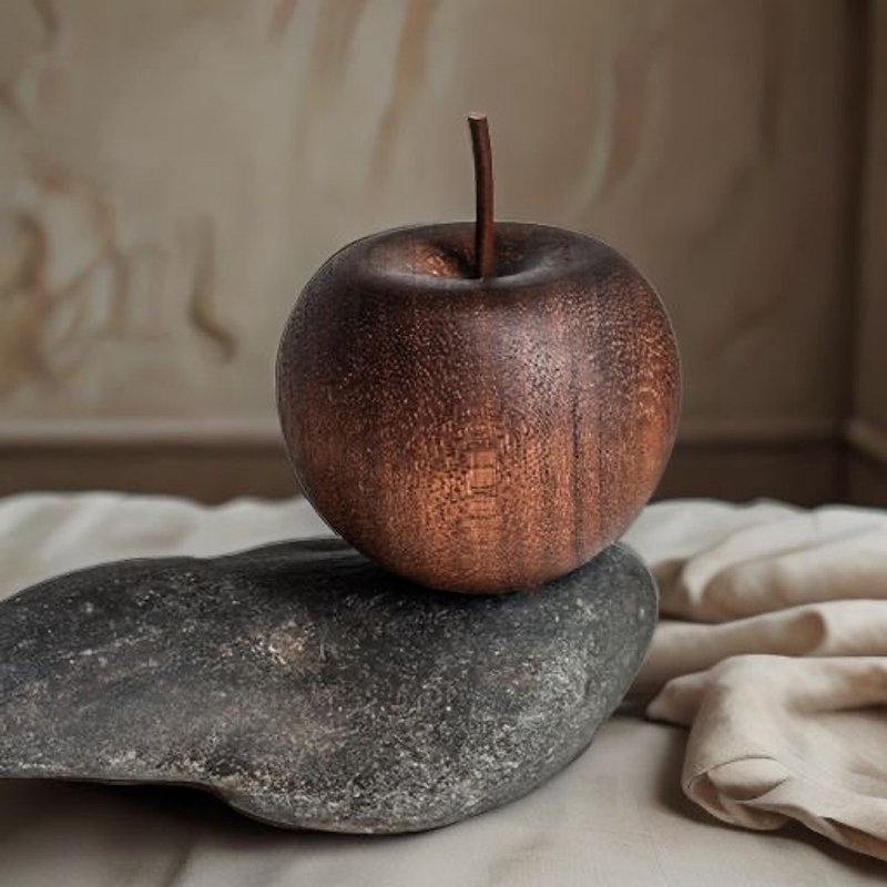 1PCS Of Wooden Apple Shaped Es - Home Fragrance And Diffuser review and price