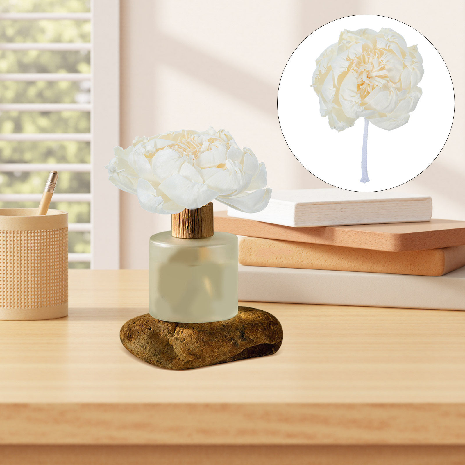Peony Head Fragrance Diffuser  - Home Fragrance And Diffuser review and price