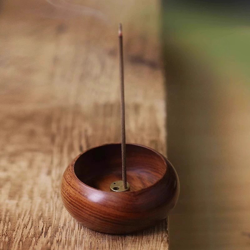Wooden Bowl Type Mini Incense  - Home Fragrance Plug In review and price