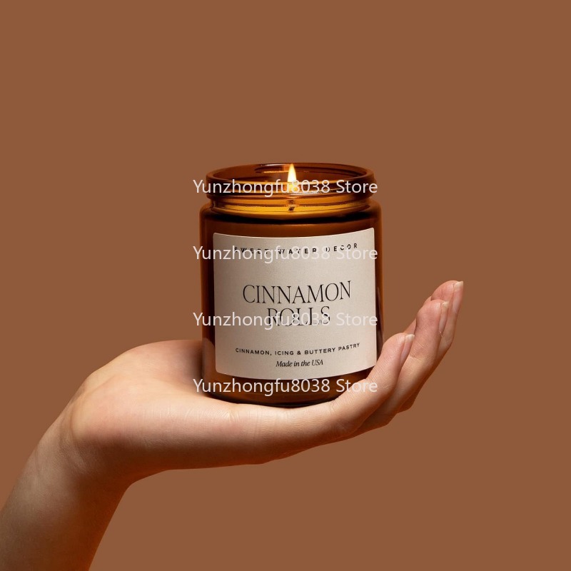 Warm Spice, and Citrus Scent f - Amber Jar Candle review and price