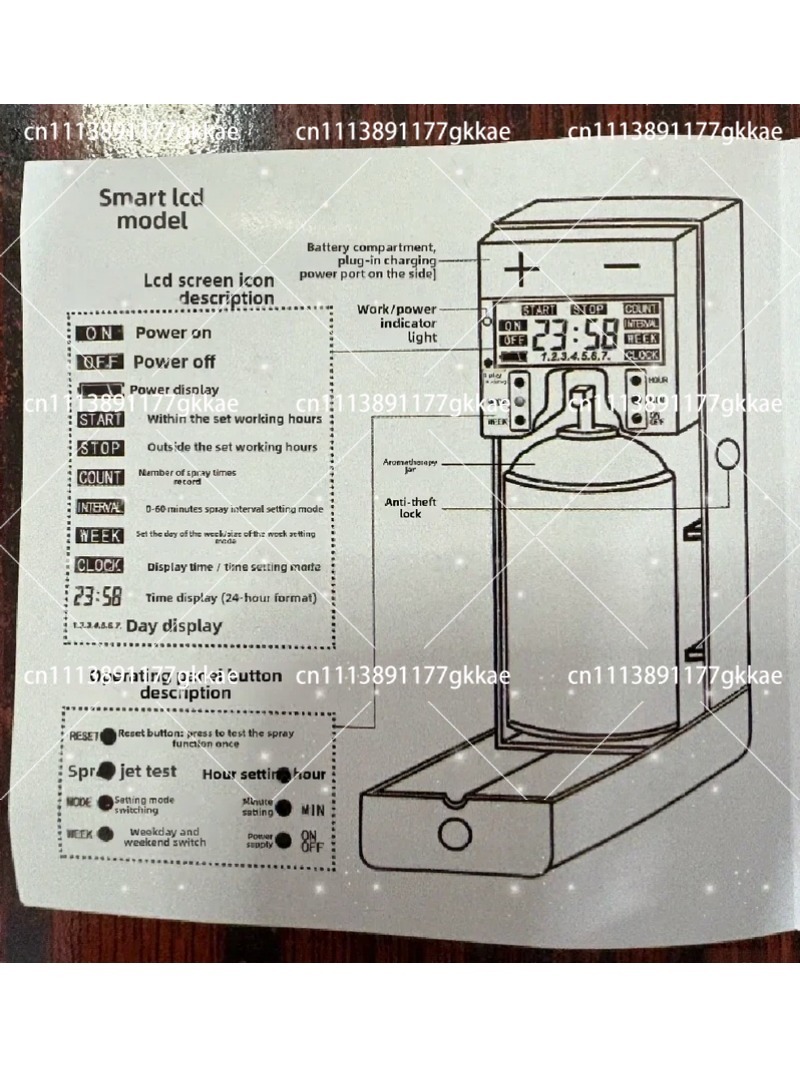Automatic Air Freshener Spray  - Home Fragrance Plug In review and price