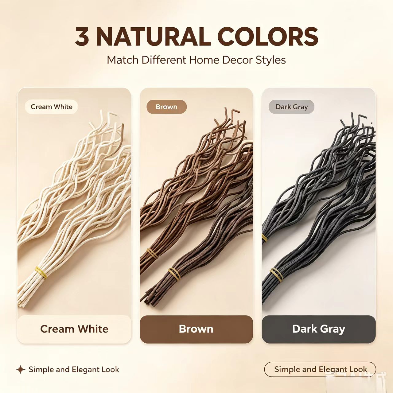 20Pcs Long Wavy Rattan Reed Di - Home Fragrance Items review and price