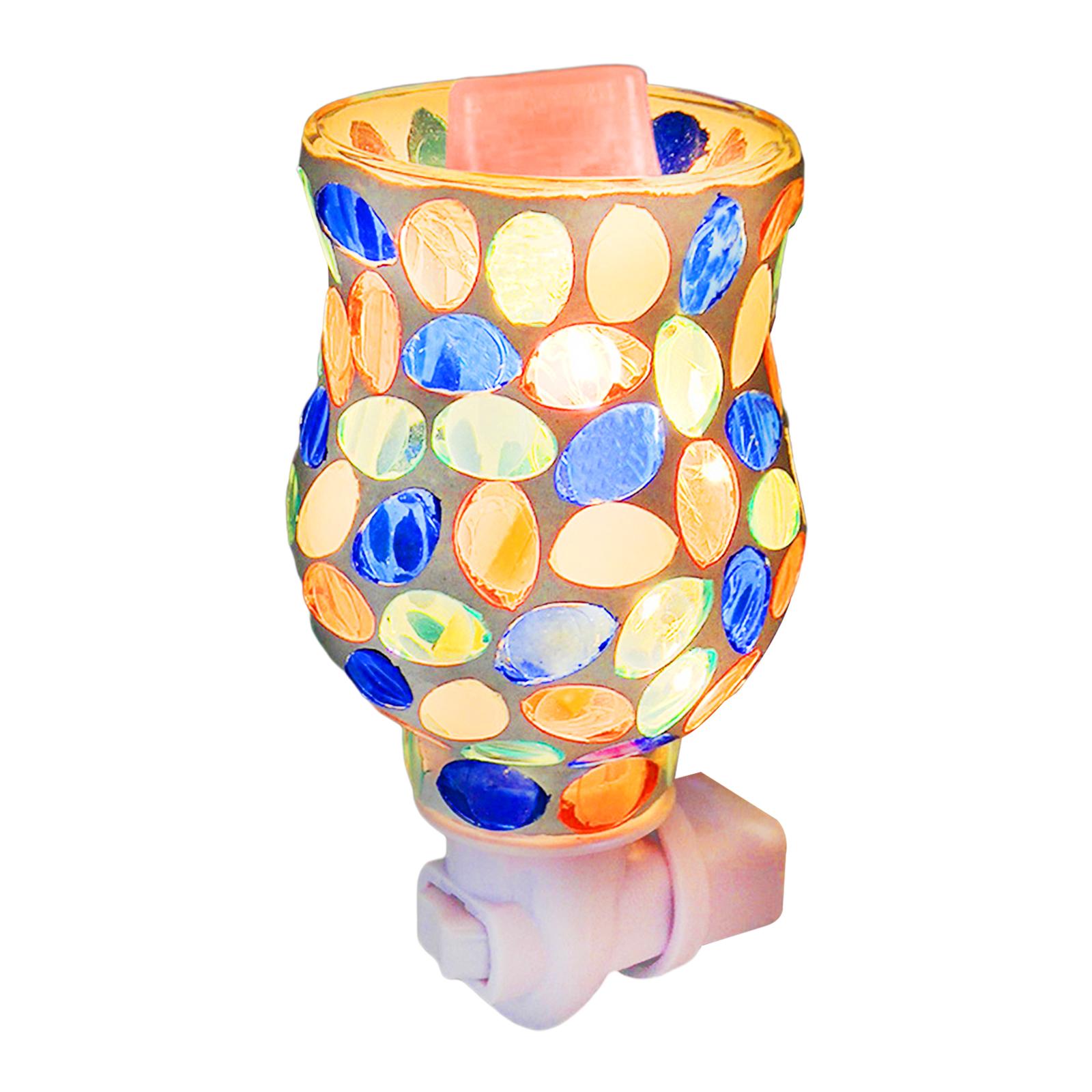 Mosaic Glass Plug in Wax Melt  - Home Fragrance Diffuser Electric review and price