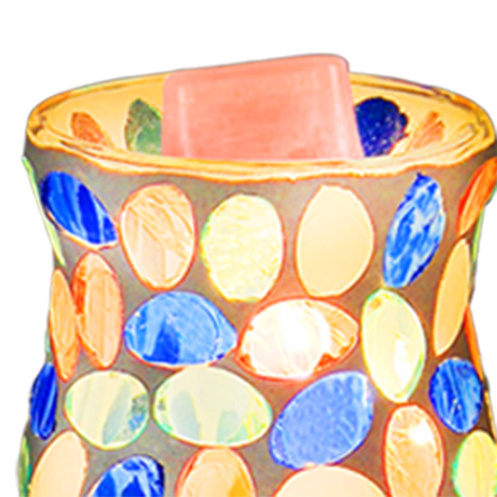 Mosaic Glass Plug in Wax Melt  - Home Fragrance Diffuser Electric review and price