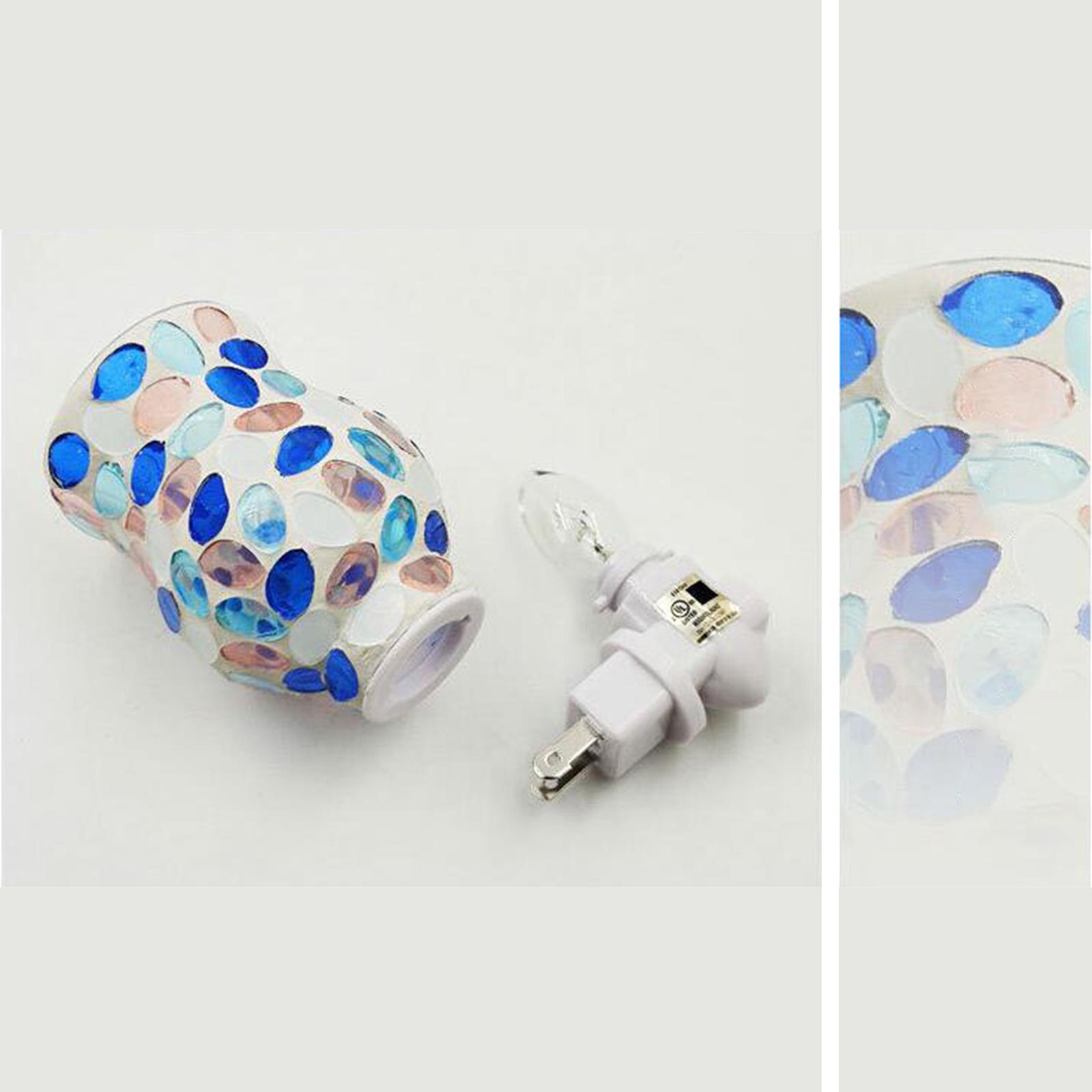 Mosaic Glass Plug in Wax Melt  - Home Fragrance Diffuser Electric review and price