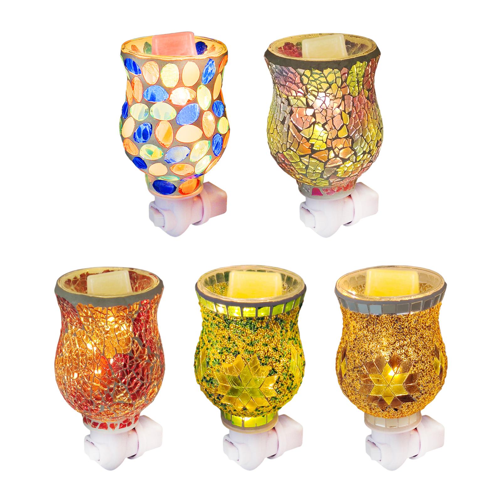 Mosaic Glass Plug in Wax Melt  - Home Fragrance Diffuser Electric review and price
